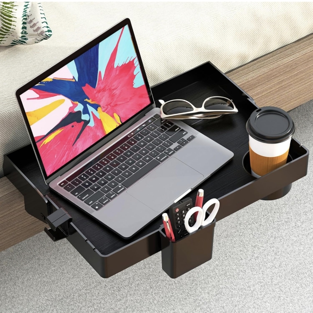 SOLEJAZZ Foldable Bedside Shelf - Picture 3 of 7